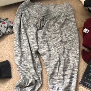 gray joggers